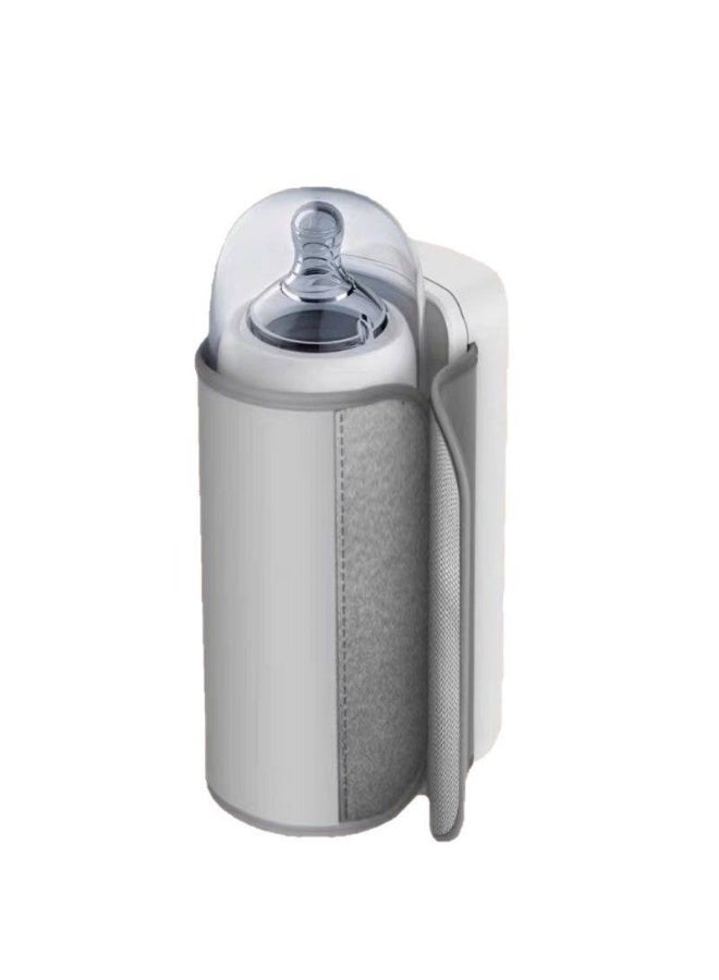 Portable Baby Bottle Warmer USB Rechargeable Wireless Fast Milk Heater & On-The-Go Travel Essential With LED Display - Image 5